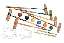 Halex 6 Player Platinum Croquet Set