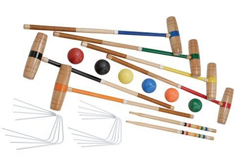 Halex 6 Player Platinum Croquet Set