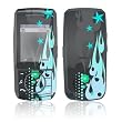 Rockstar Blue Design Protective Skin Decal Sticker for Samsung SGH-A737 Cell Phone