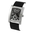 Geneva Platinum Mens Rectangle Face Watch - 9.5