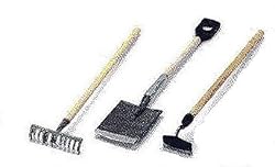 Miniature Set of 3 Gardening Tools