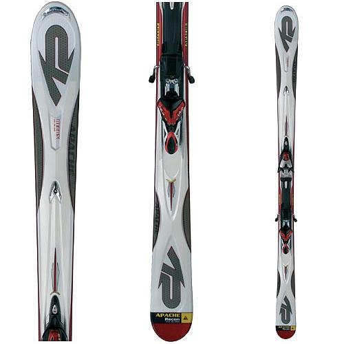 K2 Apache Recon Skis with K2/Marker Piston M1 14.0 / 12.0 Bindings