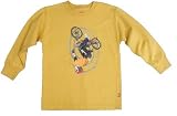 Wes & Willy UpsideDown Biker Tee, Saffron Gold