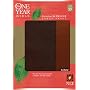 The One Year Bible Premium Slimline LP NLT, 10th Anniversary edition, TuTone