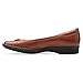 Clarks Womens Recent Alley Dress Flat (7, Brown)