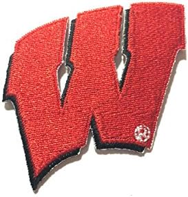 Wisconsin Badgers Embroidered Iron on Patch