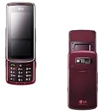 LG - KF600 - T�l�phone portable - Double �cran 2 & 1,5 - Photo 3 MP - FM / mp3 - Bluetooth - Wine