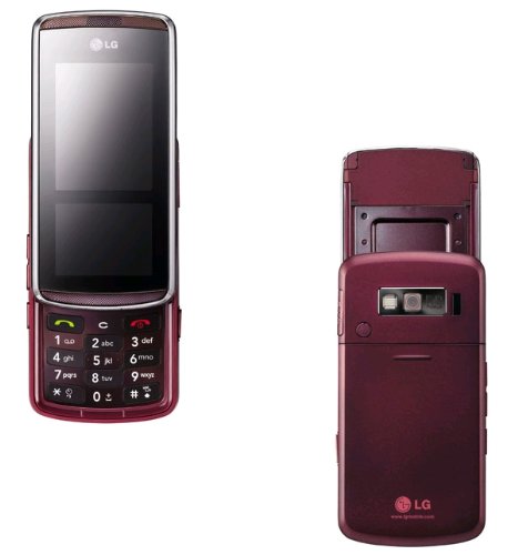 LG - KF600 - Téléphone portable - Double écran 2 & 1,5 - Photo 3 MP - FM / mp3 - Bluetooth - Wine
