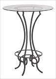 Island Bistro Table - Stools sold separately (Bronze/White) (32Diameter x 42H)