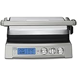 Cuisinart GR-300WS Griddler Elite Grill, Stainless Steel