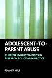 Adolescent-to-parent abuse : current understandings in research, policy and practice