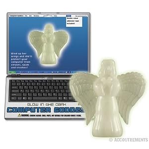 Wind-up Glow-in-the-dark Computer Goddess