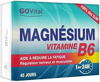 Govital Magnesium Vitamin B6 45 Tablets