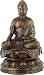Buddha in Earth Touching Pose Bronze Statue