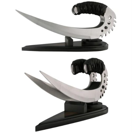 Riddicks Saber Claws With Desk Display - Silver