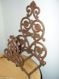 Fancy Iron Garden Hose Holder Wall Hose Hanger Reel
