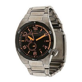 Fossil Gents Sport Smoke IP Multifunctional Bracelet Watch
