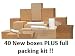 40 Box house moving pack for removals and storage, all you need for your move !
