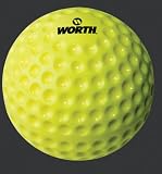9 11 12 Dimpled Pitching Machine Yellow Balls YELLOW ONE DOZEN - 11