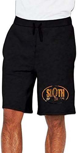 GLK300 Geek Hello We Are Sloth Shorts For Mens Size 3X Black