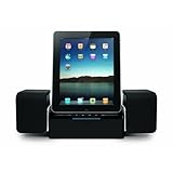 iLuv iMM747 Audio Cube Hi-Fidelity Speaker Dock for 2nd Generation Apple iPad 2 WiFi / 3G Model 16GB, 32GB, 64GB NEWEST Model and for Apple iPhone 4 (Black)