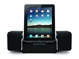 41giUhzltXL. SL160  iLuv iMM747 Audio Cube Hi Fidelity Speaker Dock for 2nd Generation Apple iPad 2 WiFi / 3G Model 16GB, 32GB, 64GB NEWEST Model & for Apple iPhone 4 (Black)