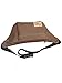Brown Faux Leather Travel Fanny Pack w/Key