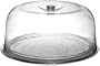 Bormioli Rocco Ginevra Cake Platter With Plastic Dome, Gift Boxed