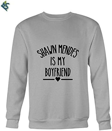Shawn Womendes Is My Boyfriend So Much Sweatshirt / Sweater Grey Medium