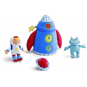 Gund Happy Moments soft Rocket Playset