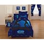 STAR WARS 5PC FULL BEDDING SET Comforter Sheets NEW Duel Light Saber Boy