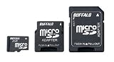 BUFFALO microSDカード SD/miniSDカード変換アダプタ付 2GB RMSD-2G
