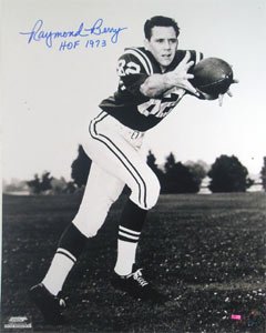 Raymond Berry Signed Baltimore Colts 16x20 Photo - HOF 1973