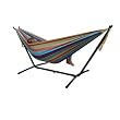 Vivere UHSDO9 Double Hammock with Space-Saving Steel Stand