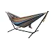 Vivere UHSDO9 Double Hammock with Space-Saving Steel Stand