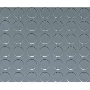 G-Floor Van Trailer Floor Coverings - 9ft. x 44ft., Coin Design, Slate Gray, Model# GF85CN944SG by 