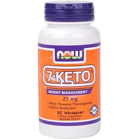 Now Foods, 7-KETO, 25 mg, 90 Vcaps