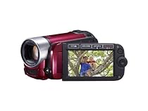 Canon LEGRIA FS406 Camcorder - Red (37x Optical Zoom, 2.7 inch Widescreen LCD)