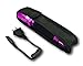 POLICE MAGNUM POCPMF-P45 25000000V Rechargeable Professional Series Self Defense Stun Gun with LED Tactical Flashlight, Purple, 6.75-Inch