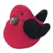 Scarlet Tanager - Audubon Plush Bird (Authentic Bird Sound)