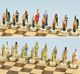 Plains And Woodlands Indian Chess Set, King:3-1/4