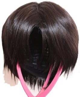 Three-piece set! Kuroko Takao Kazunari wig cosplay (net + Stand Set) Hidenori high school COS heat-resistant high-quality black hair Kuroko black bus Takao Kazunari JIJI HOUSE for COSPLY (black hair)