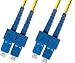 30M Singlemode Duplex Fiber Optic Cable (9/125) - SC to SC