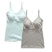 Lataly Women's Motherhood Nursing Cami Tank Tops Maternity Clothes For Pregnancy