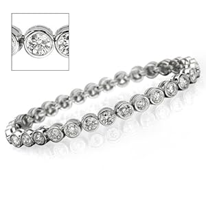 12.40 ct Diamond Vs Quality Tennis Bracelet