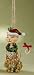 Christmas Cat Hanging Ornament