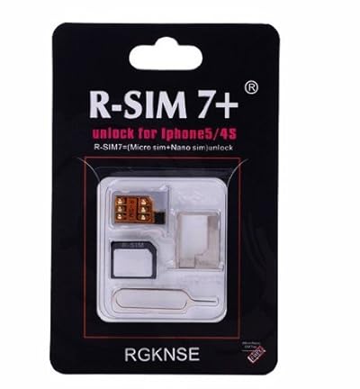 [ľ�Υޡ����å�]���ǿ��С������SIM7+������®��UP ǧ��ǽ�϶�����iPhone5+4S �ǿ��С�������б���R-SIM7+ Unlock Nano-SIM ���å� �����SIM7Plus������ñ�����������åס���������SIM7+