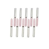 uxcell マウントポイント 15/64"×15/64" 砂利円すい ノーズ 研磨 ファイル 10個