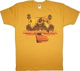 Magnum P.I. Toys Chopper and Ferrari Gold T-Shirt