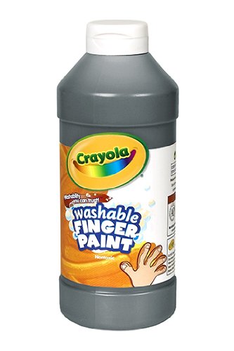 Quality 2 Pack Of Washable Finger Paint 16Oz Black By Crayola Llc
